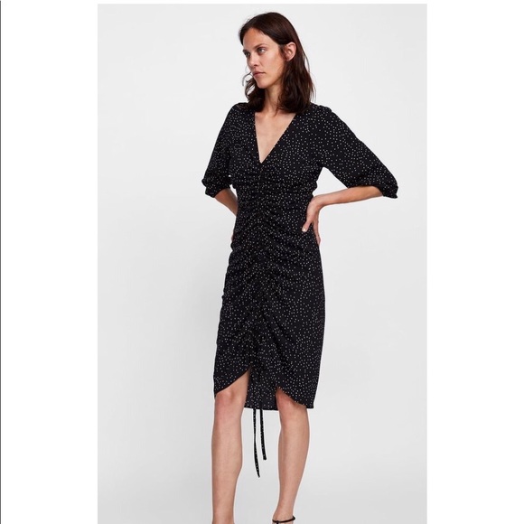 Zara Dresses & Skirts - Zara polka dot dress